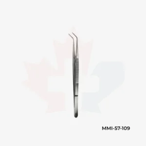 College Cotton Tweezers (Angled Serrated Tips)