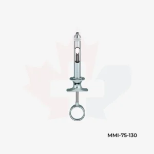 Self-Aspirating Thumb Rest Dental Syringe