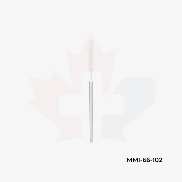 Flat Round-End Micro Spatula